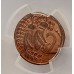 NEW ZEALAND 1984 . TWO 2 CENTS COIN . MINT ERROR . STRUCK ON 1c PLAN